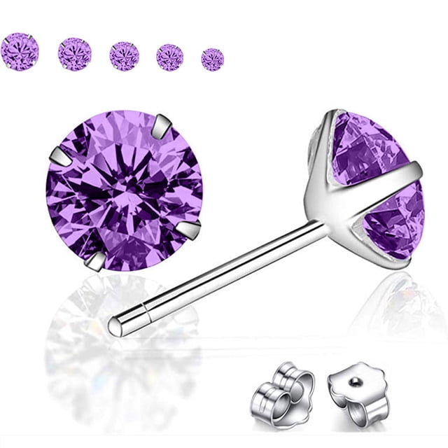 TIMIFIS Boucles d'Oreilles Classiques en Argent Sterling, Clous d'Oreilles Hypoallergéniques - Été