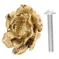 thumbnail image 1 of Poignée de Tirage en Laiton en Forme de Fleur pour Armoire, Poignée de Tiroir, Bouton de Porte d'Armoire, 1 of 9