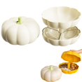 thumbnail image 2 of Décorations d'Automne pour la Maison Boîte à Collations Boîte à Bonbons Pompe Multifonctionnelle dans un Plateau à Bonbons en Forme Boîte de Rangement Noix S Collations Bonbons Biscuits Porte-Bonbons pour Hallow, 2 of 4