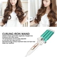 thumbnail image 4 of Adjustable Temperature, Hair , Versatile Use, Portable and Practical 3-Barrel Hair Waver Curling Iron Wand for Nature Looking Waves, 4 of 7