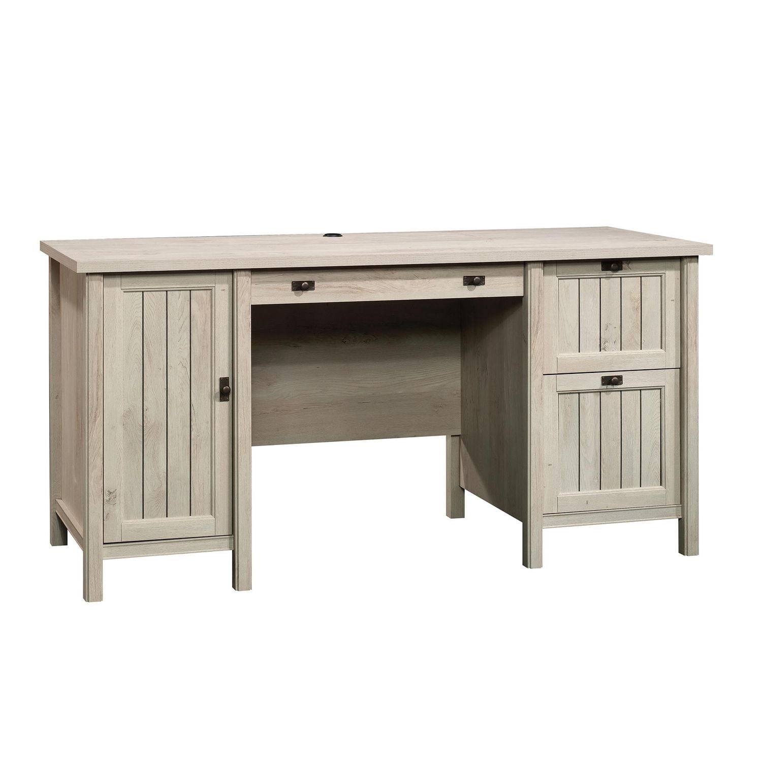 Sauder Costa Computer Desk, Chalked Chestnut, 421934