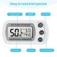 thumbnail image 4 of Estbridge Fridge Digital Fridge Mini Freezer With Large LCD Display Temperature 20 °C To 50 °C With Hook & Max/Min Function, 4 of 8