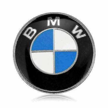 Bmw 82mm Bonnet/capuche Emblème de Remplacement Badge E46 36 90 60 83 92 M3 M5 Compatible Bmw