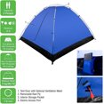 thumbnail image 3 of Résistant à l'Eau, Sac de Pluie Amovible avec Braguette et Sac de Transport - Installation Facile - Idéal pour le Camping, la Randonnée et le Backpacking, Bleu, 3 of 6