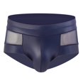 thumbnail image 2 of EOYWHK Boxer Briefs for Men,Soft Breathable Underwear,Clear Bandage Seamless Mesh Trunks, 2 of 3