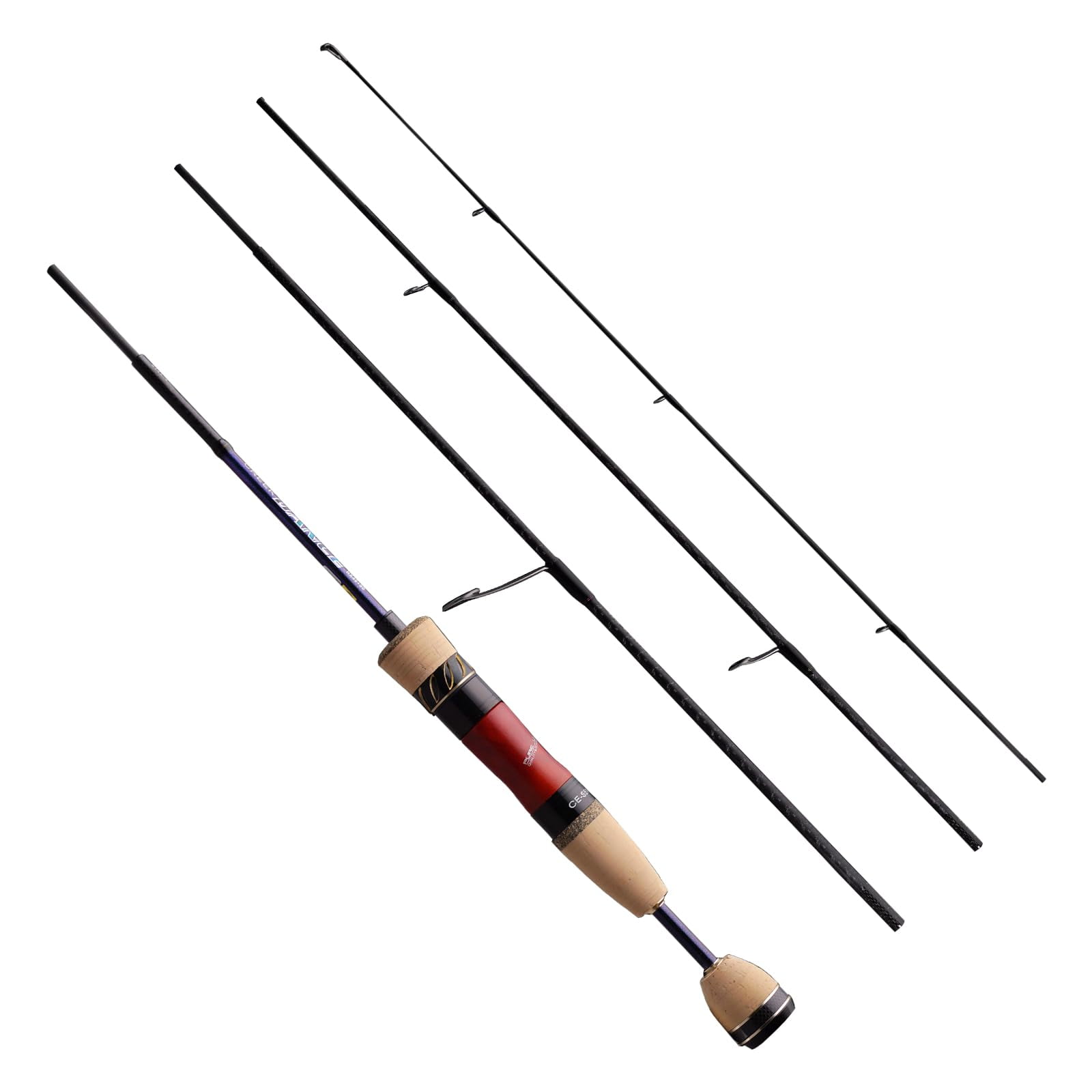5 piece callasable fishing pole Two Pack Kid Friendly Kit Introducing the present for your little one who loves spending time outdoors cat fishing rod toy |
