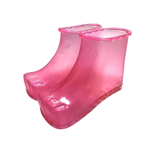 Foot Bath Soak Foot Soaker Foot Soaker Shoes 1 Pair Thermal Massage Foot Bath Shoes Water Saving Foot Basin Leakproof Foot Bath Basin