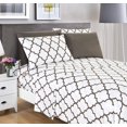 thumbnail image 2 of Mocassi 6-Piece Lightweight Super Soft Easy Care Microfiber Bed Sheet Set with 16" Deep Pockets, Full, White, 2 of 2