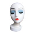 thumbnail image 4 of Bunblic Hat Display Rack Female Head Mannequin Display Model Manikin for Headwear Jewelry Glasses Hats Making Styling E, 4 of 8