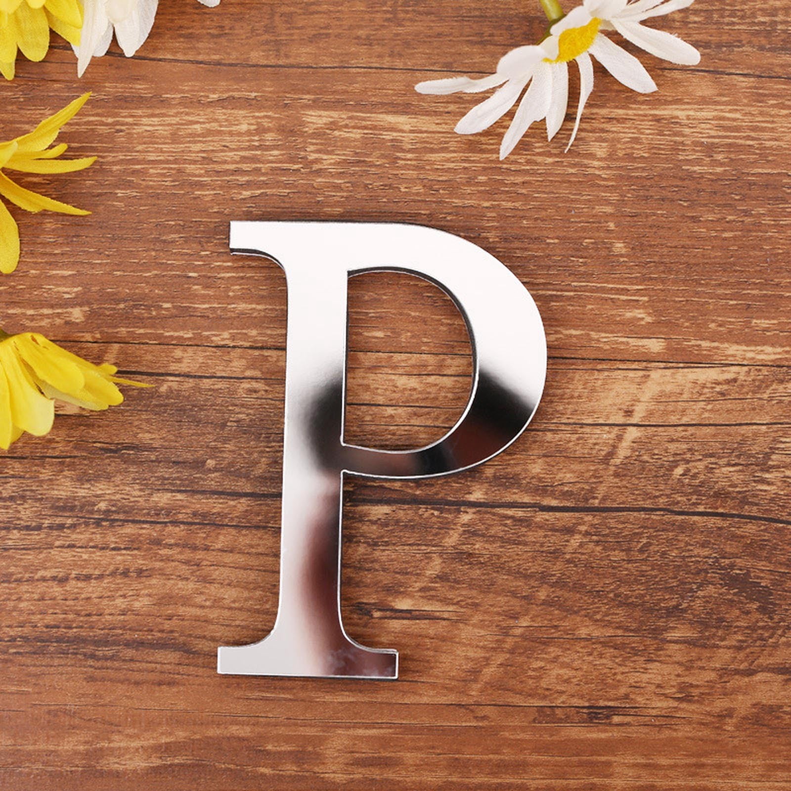 Dvkptbk A Bottle Family Wall Decor Letter Signs,3D Acrylic Decorative Mirror Wall Stickers English Letters Home Family Combination Self-Adhesive DIY Mirror Wall Sticker Home Decor
