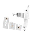 thumbnail image 2 of S SERENABLE Support de Gouttière pour Caméra Extérieure Facile à Installer Universel Pince de Parement Ajustable Blanc, 2 of 9