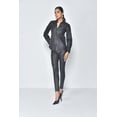 thumbnail image 4 of Ladies Leather Stretch Pants with Pockets, 4 of 4