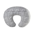 thumbnail image 1 of Dr. Brown's Breastfeeding Pillow with Removable Cover for Nursing Mothers, Machine Washable, Cotton Blend, Grey, 1 of 5