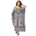 thumbnail image 1 of Oussum Robe Kaftan Longue pour Femmes, Robe Maxi Décontractée d'Été Ample pour Dames, Grande Taille, Robe de Soirée Confortable, Caftan en Ligne, 1 of 4