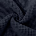 thumbnail image 4 of Mens Button Up Shirts Long Sleeve Waffle Knit Crewneck T-Shirt Casual Solid Color Pullover Henley Tops, 4 of 8