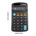 thumbnail image 3 of LSLJS Calculatrices Standard de Base Mini Calculatrice de Bureau Numérique avec Écran LCD 8 Chiffres, Pile Solar Calculatrice Intelligente Taille de Poche pour Maison École pour Enfants, Accessoires de Maison, 3 of 3