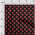 thumbnail image 1 of oneOone Viscose Chiffon Fabric Polka Dots Printed Craft Fabric BTY 42 Inch Wide, 1 of 4
