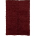 thumbnail image 2 of Linon Rugs Flokati Rectangular Area Rug in Burgundy-7' x 10', 2 of 2