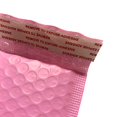 thumbnail image 3 of EIMELI Grands Sacs de Rangement 50 Pcs Enveloppes à Bulles Enveloppes Rembourrées Doublées Poly Mailer Auto-Scellant Rose Rose, 3 of 8