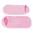 thumbnail image 1 of Chaussettes Hydratantes Chaussettes en Gel Chaussettes Hydratantes en Gel 2 Pcs Chaussettes Hydratantes Réparant la Peau Rugueuse Conception en une Pièce Couche de Gel d'Huile Essentielle Réutilisable pour la Maison Rose, 1 of 8