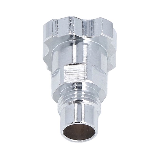 Connecteur de Pulvérisation, Connecteur d'Aérographe en Acier Inoxydable M16 Installation Facile pour Entretien Filetage Externe