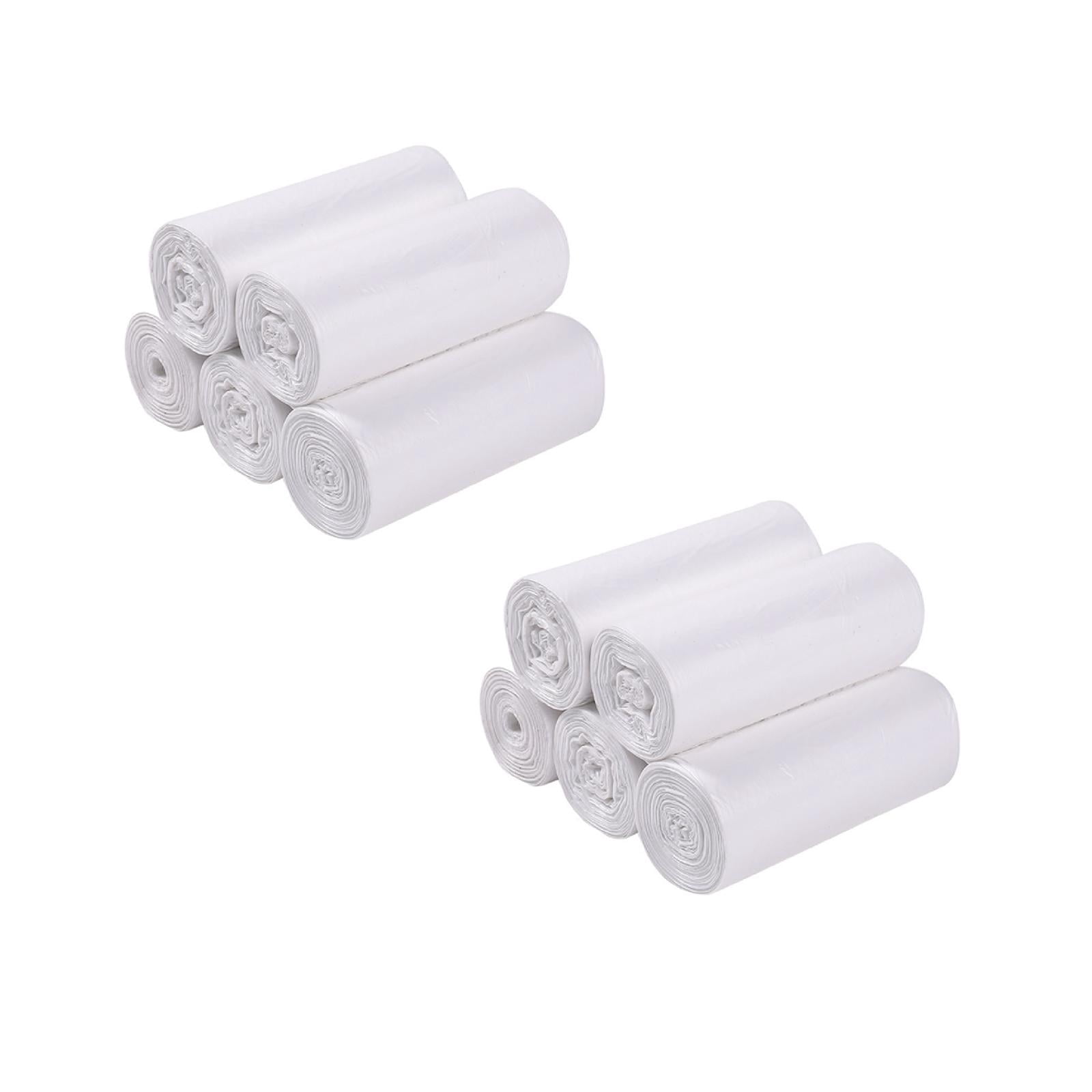 2Pcs Trash Bag Strong Leakage Small Garbage Bags Unscented Thick For Bathroom Kitchen Small Trash Can Clearrubbish Bags Home Decor