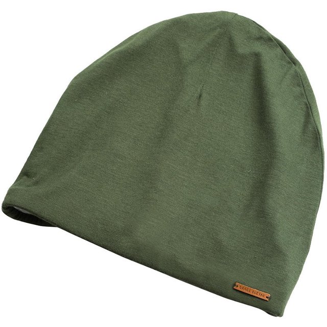 Grace Eleyae Casquette Ajustable Doublée en Satin - Olive