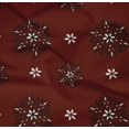 thumbnail image 4 of oneOone Organic Cotton Poplin Twill Fabric Floral Block Decor Fabric Printed BTY 42 Inch Wide, 4 of 4