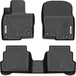 DEXTRUS Tapis de sol pour 2017-2025 Mazda CX-5 Tous les liners météo Rubber à l'avant et l'arrière 3-Piece ensemble