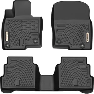 DEXTRUS Floor Mats For 2017-2025 Mazda CX-5 All Weather Liners Full Rubber Front and Rear 3-Piece Set