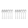 thumbnail image 3 of Youkk Ensemble de 6 Pcs Cuillères de Service Durables en Acier Inoxydable Ensembles pour Acier Inoxydable Durable Ensemble Cuillères en Acier Inoxydable Argent 2Ensemble, 3 of 6