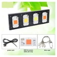 thumbnail image 4 of Lampe de Croissance LED à Intensité Réglable 2000W DOB Spectre Complet Hauteur de Croissance PPFD Phytolampe pour Fleurs Serre Croissance LED Plantes Végétation Floraison, 4 of 7
