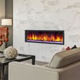 thumbnail image 3 of Dynasty Fireplaces Cascade BTX64 64.50 Inch Electric Wall Fireplace Decor, 3 of 5