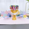 thumbnail image 3 of Birdeem Valentines Day Three-Dimensional Greeting Card, Love Blossoms Tree Paper Sculpture, Christmas Blessing Message, Thank You Card, 3 of 5