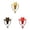 Couleur A 1 Paquet & Couleur B 1 Paquet & Couleur C 1 Paquet, variante sur Bouchon / Chapeau de Cowboy Bouchon de Bouteille Réutilisable pour Champagne / Joint Étanche Coloré Mignon Embouts pour les Fêtes et la Cuisine à la Maison, 9 cm X 6,2 cm, Couleur A 1 Paquet et Couleur B 1 Paquet