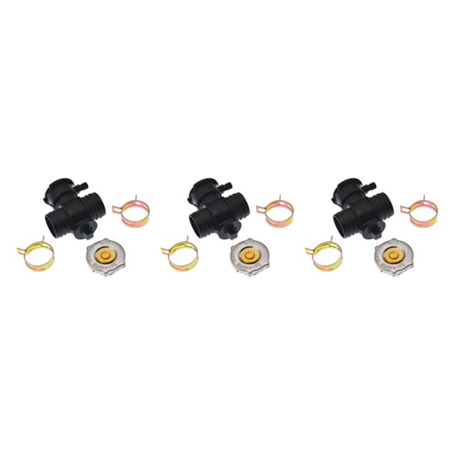 Baohd Capuchons de Radiateur Premium pour pour pour Chrysler Contrôle de Température Optimal Style A Ensemble de 3