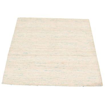 ECARPETGALLERY 3'6" x 5'8" Transitional Collage Handmade Area Rug for Living Room, Dining Room and Bedroom in Yellow