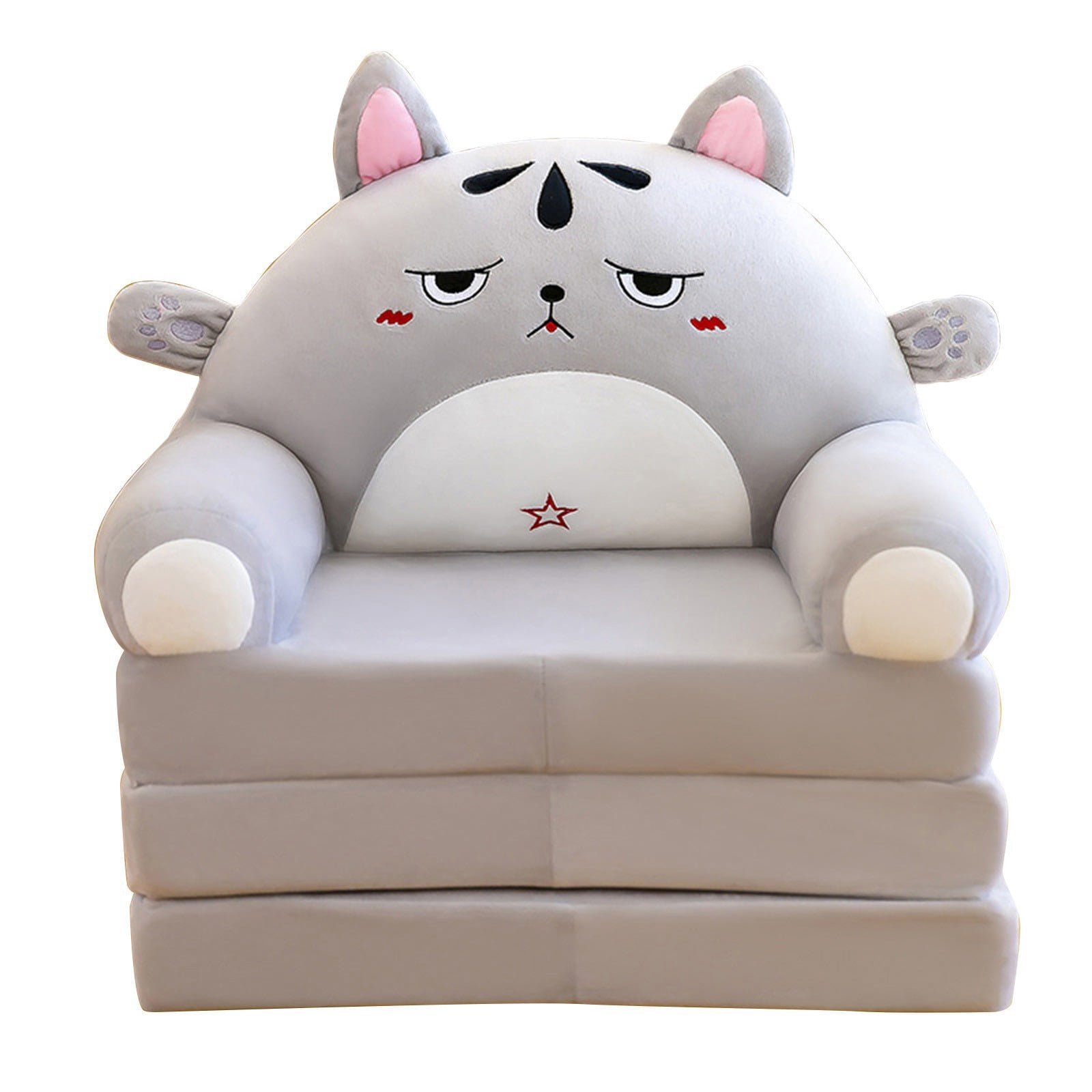 Sofa Chairfor Children,2 in 1 Foldable Cute Sofa Foldable Sofa Built for the Future
