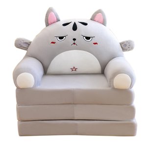 Chaise Canapé pour Enfants,2 en 1 Canapé pliable mignon Canapé repliable Construit pour l'avenir