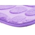 thumbnail image 3 of Set of 2 Anti Slip Bath Mat and Pedestal Rug for Bathroom Machine Washable (50 * 80 + 40 * 50cm) - Blue, 3 of 5