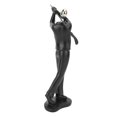 thumbnail image 3 of Resin Figure Statue, Decorative Abstract Musician Sports Men Figurines For  Decor Black, 3 of 8