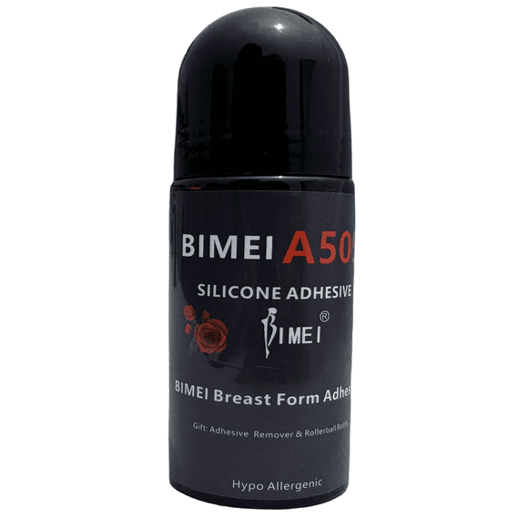 BIMEI Colle Adhésive pour Formation Mammaire, Ensemble de Colle Adhésive Prothétique, Force pour Emporter, Dissolvant d'Adhérence en Silicone Sans Brosse, Mastectomie, 50 g