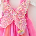 thumbnail image 4 of Robe Décontractée pour Filles Robe Tutu Sans Manches pour Filles Robe de Princesse Robe en Tulle pour Tout-Petits pour Filles 5-6 Ans, 4 of 5