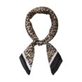 thumbnail image 1 of INSPIRE CHIC Women's Leopard Print Square Scarves Neck Scarf Neckerchief Light Yellow, 1 of 5