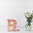 thumbnail image 3 of Rvkxad Flower Letter Night Light, Resin Floral Alphabet LED Light for Home Decor, Bedside Lamp, Gift Light, Decorative Lamp, 3 of 4