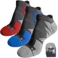 thumbnail image 1 of Chaussettes de Course Athlétiques Invisibles Anti-Ampoules Évacuant l'Humidité Coolmax, Sans Coutures Anti-Odeur, 1 of 6