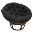 thumbnail image 5 of 44-inch Solid Micro Suede Papasan Cushion (Fits 42-inch Papasan Frame) - Grey, 5 of 5