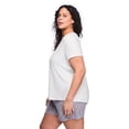 thumbnail image 4 of George Women's Plus Two Piece Pajama Set, 4 of 6