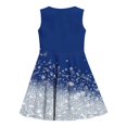 thumbnail image 4 of RXIRUCGD 2025 Vêtements d'Été pour Enfants Robe d'Été Sans Manches à Col Rond à Paillettes pour Filles Taille Moyenne Robe Cintrée à la Taille pour Enfants, 4 of 6