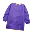 thumbnail image 4 of GUOOL 2 Pcs Tablier Imperméable pour Enfants à Manches Longues Blouse Peinture Art Tout-Petit L Vert, 4 of 7